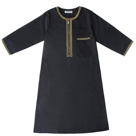 

MIUBAGIAL Toddler Teenage Boy Long Sleeve Solid Robe Bodysuit for Children Clothes