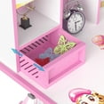 thumbnail image 5 of YNCE 2-Piece Study Desk and Chair Set For Kids, Height Adjustable Children School Table with Ergonomic Design, Book Stand, Foot Pedal, 5 of 7