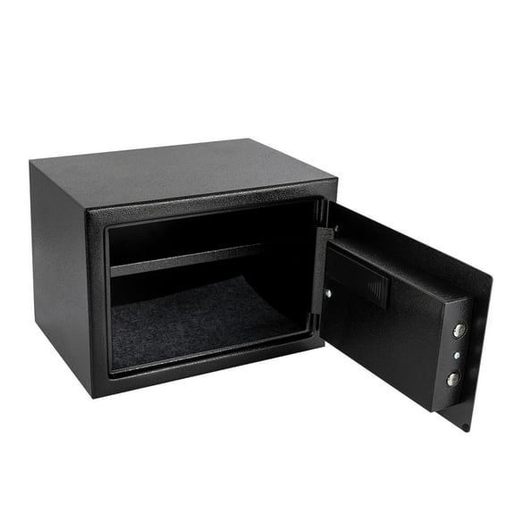 Heavy-Duty Safe Box, Anti-Theft & Anti-Sawing, Modern Style, Simple Setup, Includes Manual and Keys, Ideal for Protecting Valuables from Children and Thieves
