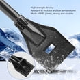 thumbnail image 4 of Portable Snow Shovel For Driveway: 3 In 1 Design, Durable Stainless Steel, Lightweight, Easy To Install, Efficient Snow Clearing With Brush Head, 4 of 8