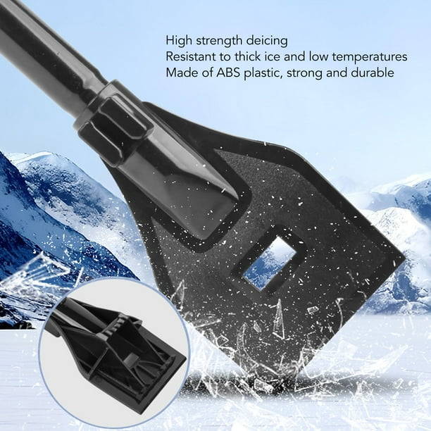 Suokom 39in Brosse à neige extensible pour voiture avec raclette et pelle à  neige extensible 5 en 1 Déneigeur amovible avec brosse pivotante pour  pare-brise de voiture Accessoires de voiture 
