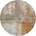 thumbnail image 2 of Addison Rugs Mayfield Premium Machine Washable Transitional Modern Copper Round Rug, 8' x 8', 2 of 5