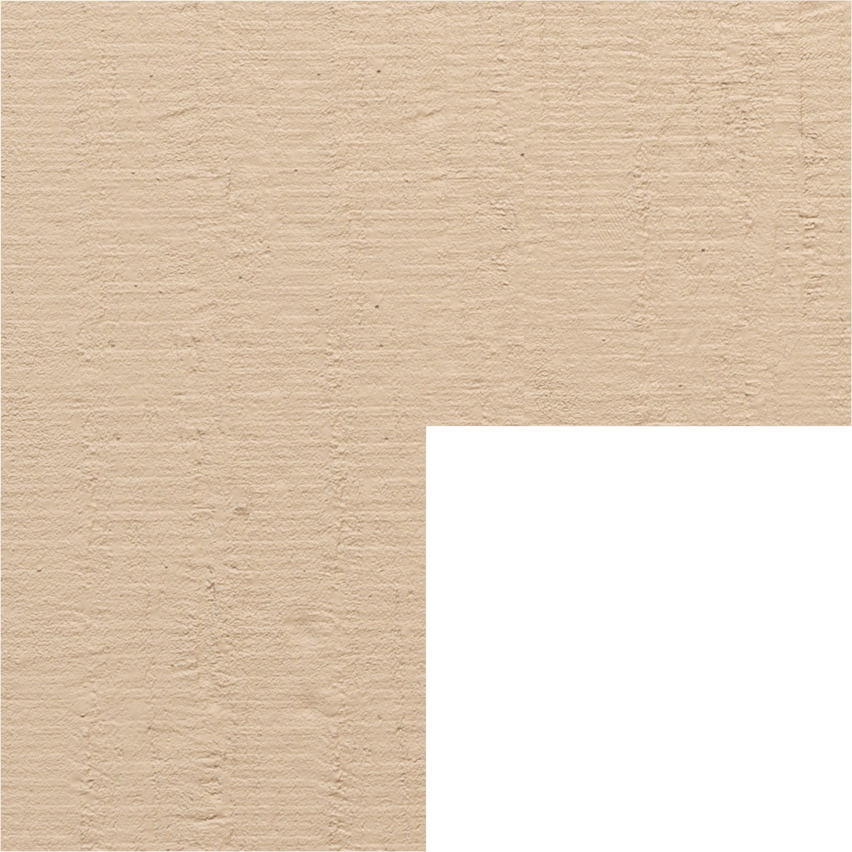 4"W x 16"D x 16"H Thin Chapel Hill Rough Cedar Woodgrain TimberThane Corbel, Primed Tan