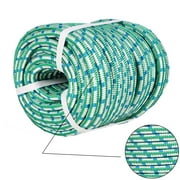 ALL-CARB 1/2 x 100 Feet /150 Feet Double Braid Polyester Rope, 16-Strand Polyester Arborist Rigging Rope Outdoor Climbing Rope Multipurpose Bull Rope on Your Farm, Boat, Ranch, Multicolor