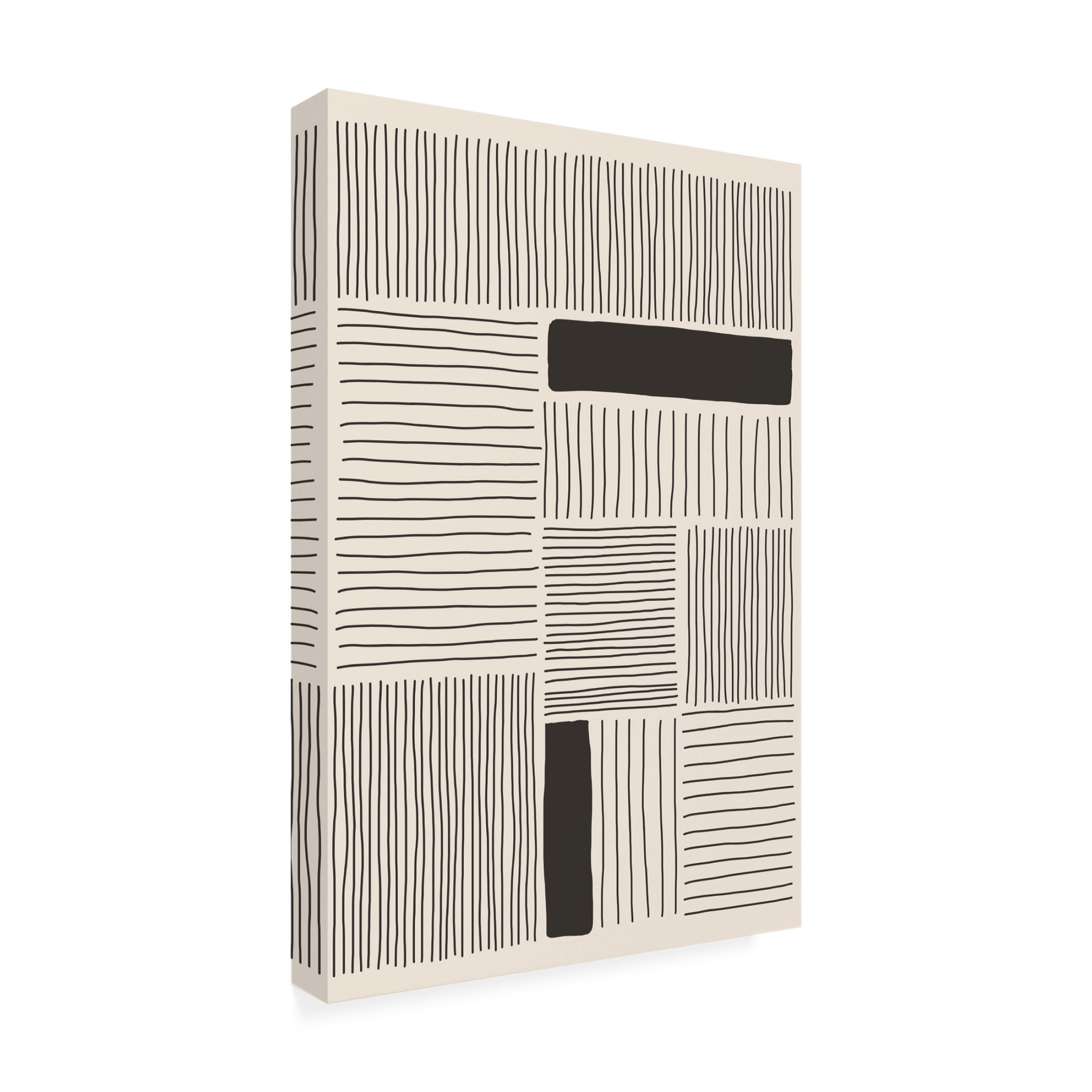 Trademark Fine Art jay stanley  Minimalism Shapes 1 Canvas Wall Art