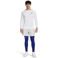 thumbnail image 2 of Leggins Under Armour HeatGear Armour para hombre, color azul real/blanco, 2 of 5