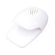 thumbnail image 1 of Secador de esmalte de uñas portátil con ventilador, funciona con 2 pilas AA, diseño compacto en color blanco, ideal para manicura rápida y eficiente., 1 of 7
