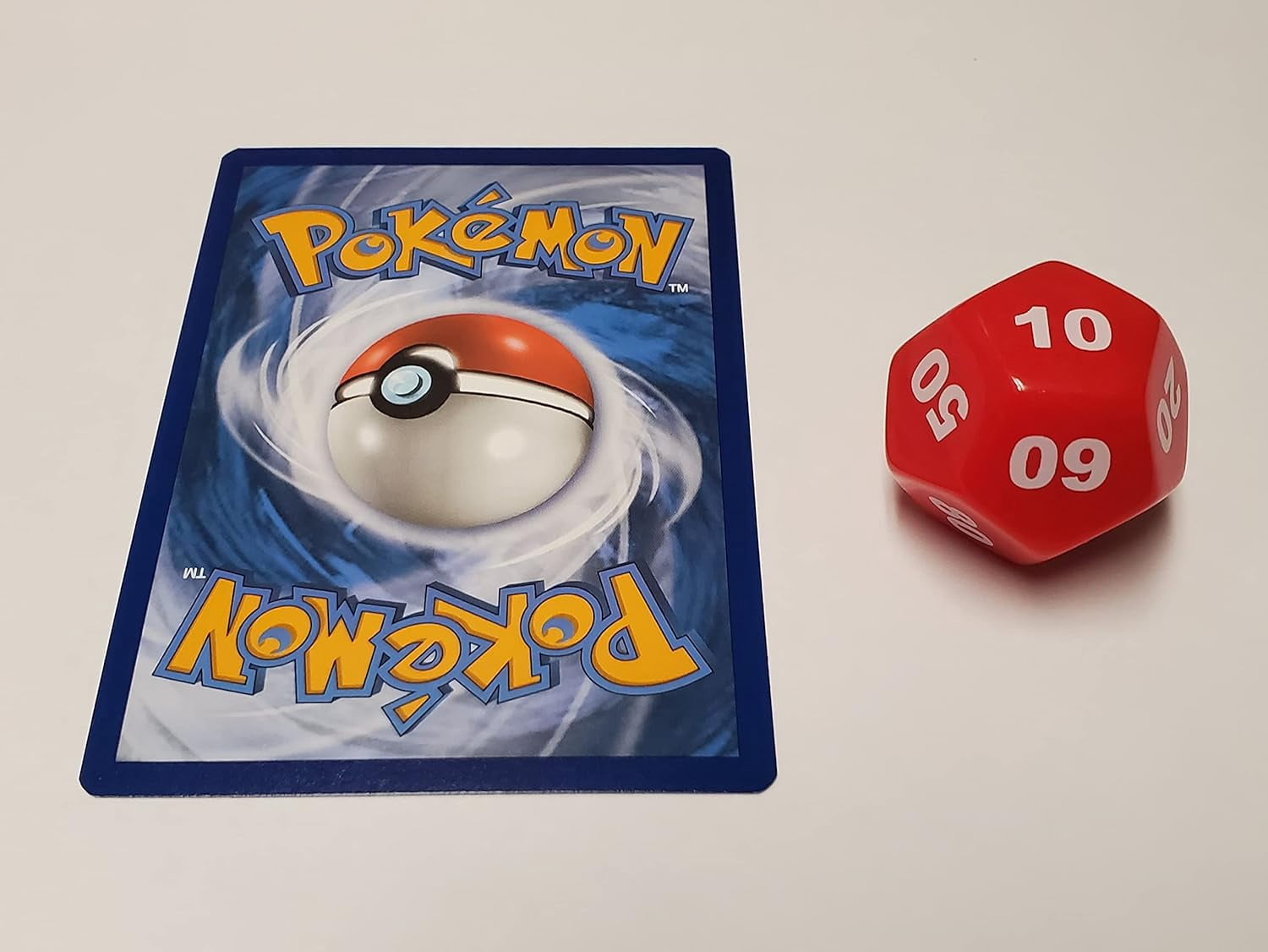 Ultimate Pokemon TCG Compatible Dice Set / Damage Counters 10-120, Special Condition Counters and Heads & Tails Dice