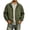 3# Army Green, variant on Men's Windbreake Bomber Jackets Softshell Light Waterproof Full Zip Voyage Coat Fall Apparel Black S