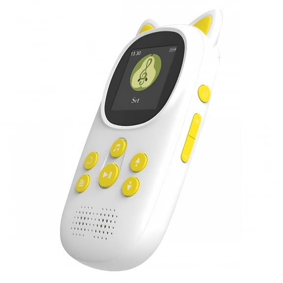 GJX 32Gb Mp3 Player Bluetooth, Portable Music Player for Kids Built-In Hd Speaker Support Voice Recording Pedometer Fm Radio