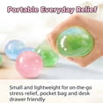 thumbnail image 4 of Non-Rebounding Coconut Oil Squish Ball Portable High Moldable Stress squeeshy Reusable Soft and Non-Sticky Handmade Sensory balls Odorless Easy to Clean Relieve Anxiety Improving, 4 of 7