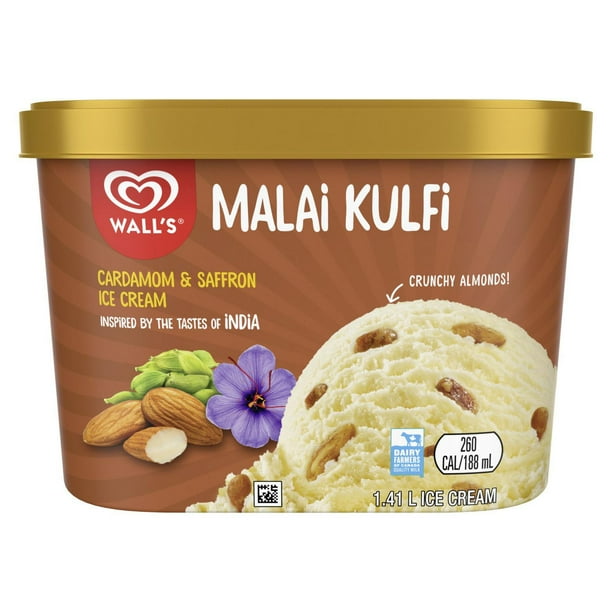 Walls Malai Kulfi Ice Cream 1.41 L 1.41 L Ice Cream Walmart