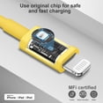 thumbnail image 3 of ROMITAZ Cargador Rápido para iPhone 14 Paquete de 3 20W USB-C 1.8m, 3 of 7