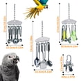thumbnail image 2 of Redempat Jouet Interactif Perroquet pour Réduire l'Ennui et Stimuler la Curiosité, Jouet Oiseau Jouable type+2, 2 of 5