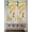 Beige, variant on Watercolor Floral 2 Panel Kitchen Curtains for Small Windows, Yellow Flower Hummingbirds Botanical Spring Bathroom Tier Curtain, Short Window Treatment for Bedroom/Living Room 55"x24"