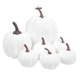 thumbnail image 3 of 7x calabazas artificiales, modelo de fruta decorativa de Acción de Gracias, calabazas decorativas de para mantel de mesa del Festival de Acció, 3 of 8