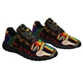 thumbnail image 6 of Together We Rise LGBT Shoes Sneakers for Women Men Black Size 12, 6 of 7