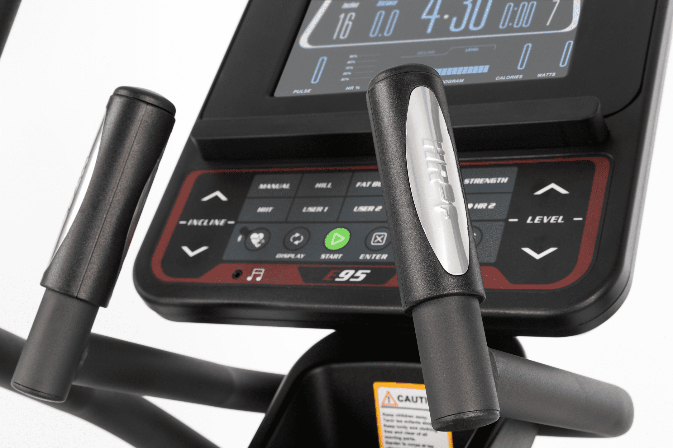 Sole e95 best sale elliptical trainer system