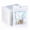 White, variant on 100Pcs Holographic Blue Mylar Bags, Smell Proof Packaging Bags, 4.3x5.9inch, Resealable Foil Zipper Pouch for Candy Jewelry Goodie Gift & Party Favors for Jewelry Candy Treat Sample Favor