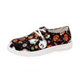 thumbnail image 2 of Willtoo Halloween Canvas Sneakers for Womens Loafers Lightweight Slip-On Walking Shoes with Breathable Fabric Upper Flexible Boat-Shoe for Travel Commuting, 2 of 5