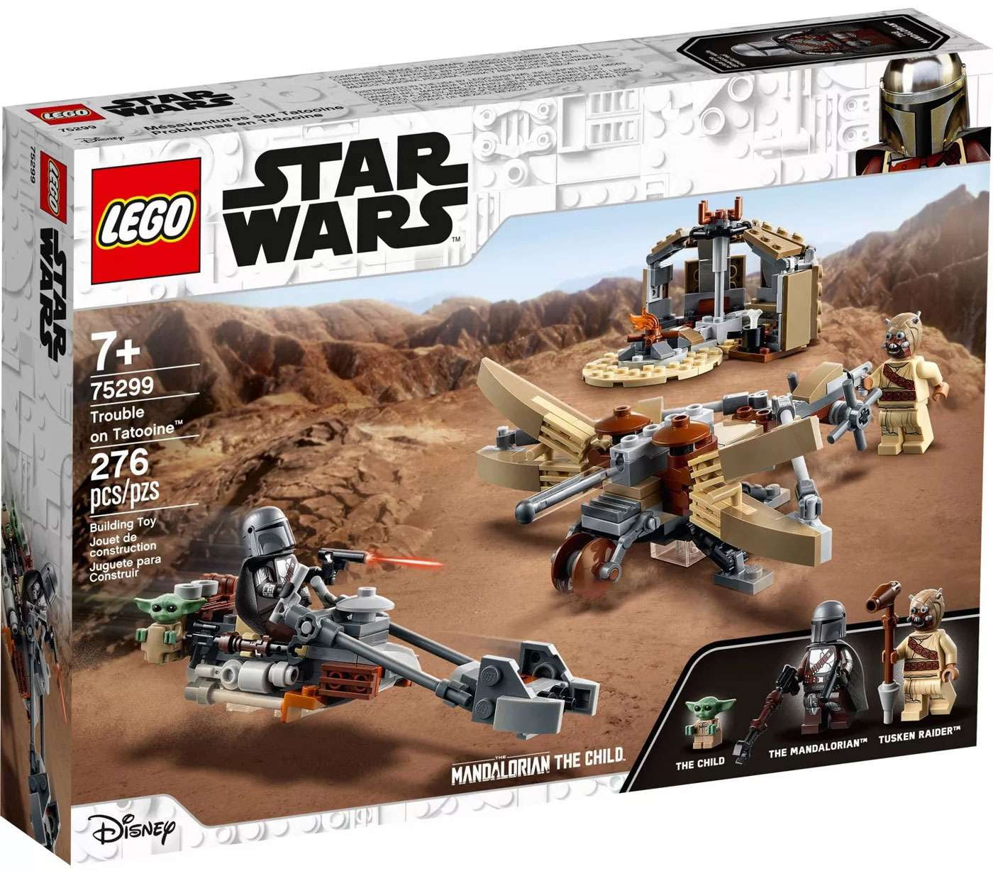 Pre-Owned LEGO Star Wars: The Mandalorian Trouble on Tatooine 75299 Building Toy for Kids (277 Pieces)