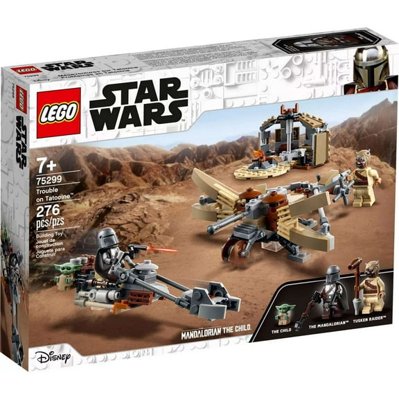 Pre-Owned LEGO Star Wars: The Mandalorian Trouble on Tatooine 75299 Building Toy for Kids (277 Pieces)