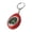 Red, variant on Geemin Assorted Color Mini Compass for Hiking Camping and Party Gifts Backpack Pendant