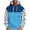 Blue, variant on Men's Hoodies Pullover 3X Big and Tall Leisure Pullover Return Ancients Printed Sports Hooded Sweatshirts