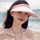 thumbnail image 5 of Viseras para mujeres, gorras deportivas, viseras para el sol para hombres, viseras con clip para golf, tenis y carreras para mujeres, sombreros para el sol de playa para mujeres, sombreros, 5 of 5