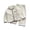 Beige, variant on Asxite Toddler Fall Outfits Solid Fleece Lapel Top Straight Leg Pants Casual Loose Breathable 2 Piece Set 10T