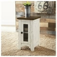 thumbnail image 2 of Signature Design by Ashley Casual Wystfield Chairside End Table  White/Brown, 2 of 9