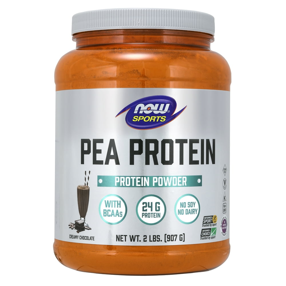 NOW Sports Nutrition, Pea Protein 24 G, Easily Digested, Creamy