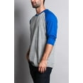 thumbnail image 6 of Victorious Men's Baseball Raglan T-Shirt 3/4 Sleeves Jersey, 6 of 6