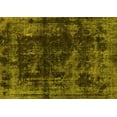 thumbnail image 1 of Ahgly Company Indoor Rectangle Abstract Yellow Modern Area Rugs, 8' x 10', 1 of 4