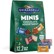 GHIRARDELLI Holiday Minis Chocolate Assortment, 12.2 Oz Bag