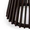 thumbnail image 5 of Plank+Beam 38" Lido Round Dining Table, Solid Wood Minimalist Kitchen Table for 4, Walnut, 5 of 11