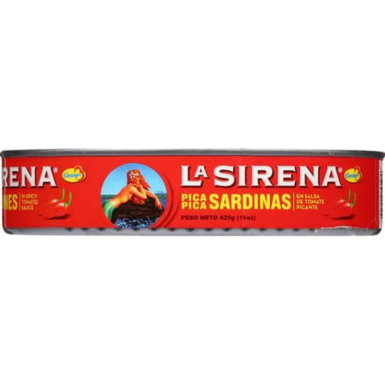 LA SIRENA OVAL SARD. PICA PICA 15 OZ - Walmart.com