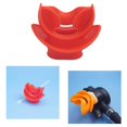 thumbnail image 2 of Embouchure pour Régulateurs de Plongée sous-Marine et Tubas Embouchure en Silicone Rouge, 2 of 9