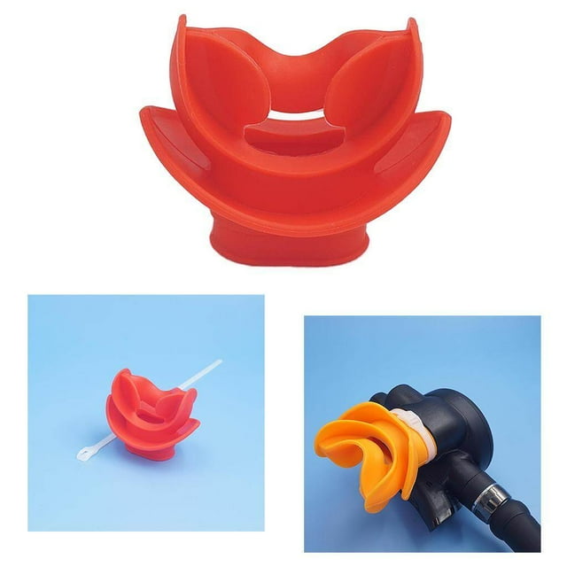 Xingzhi Embouchure pour Régulateurs de Plongée sous-Marine et Tubas Rouge