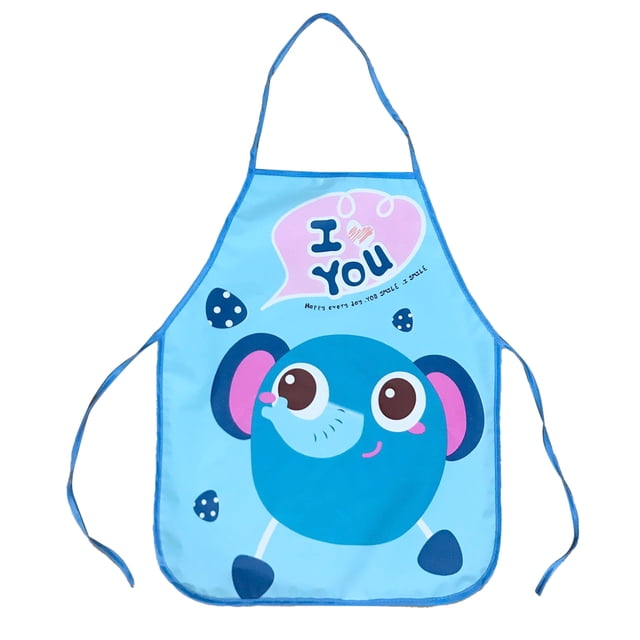 Children Apron, Cartoon Printing Cute Kids Apron For Painting