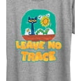 thumbnail image 3 of Pete The Cat - Leave No Trace  - Women's Short Sleeve Graphic T-Shirt, 3 of 6