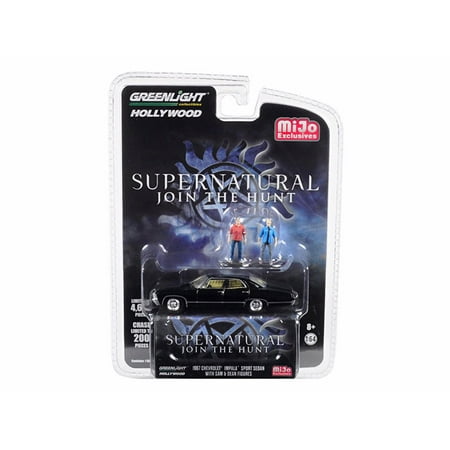 Impala Police Car - 1967 Chevorlet Impala, Supernatural - Greenlight 51206 - 1/64 scale Diecast Model Toy Car