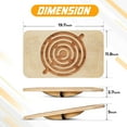 thumbnail image 3 of Yes4All Advanced-Rotate 360° Maze Wooden Balance Board With Labyrinth Game for Standing Desk & Core Strength, Stability- Classic, 3 of 3