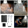 thumbnail image 4 of Bombillas Solares, Consumo de Bajo Consumo luces solar LED recargables Ahorro de Energía para Carpa, 4 of 7