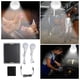 thumbnail image 4 of Bombillas Solares, Consumo de Bajo Consumo luces solar LED recargables Ahorro de Energía para Carpa, 4 of 7