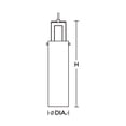 thumbnail image 3 of Afx Houp04mb Houston 4" Wide Mini Pendant - Black, 3 of 6