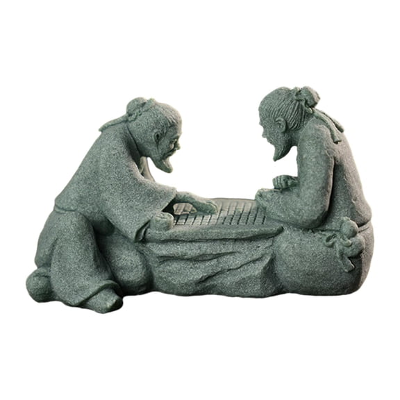 Baoblaze Miniature Figurine Decorative Art Sandstone Statue Garden Accessories for Micro C