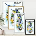 thumbnail image 4 of Designart 'Two Tit Birds Sitting Near The Nest With Eggs and White Flowers I' Traditional Framed Canvas Wall Art Print, 4 of 5
