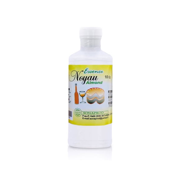 100% Haitian Noyau Almond Essence - 10 FL. Oz - Highest Almond Extract Concentration…