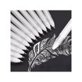 thumbnail image 1 of 3Pcs White Gel Pen Fine Tip Sketching Highlight Marker Pen for Artists Black Papers Drawing Design Illustration Art Supplies, 1 of 5
